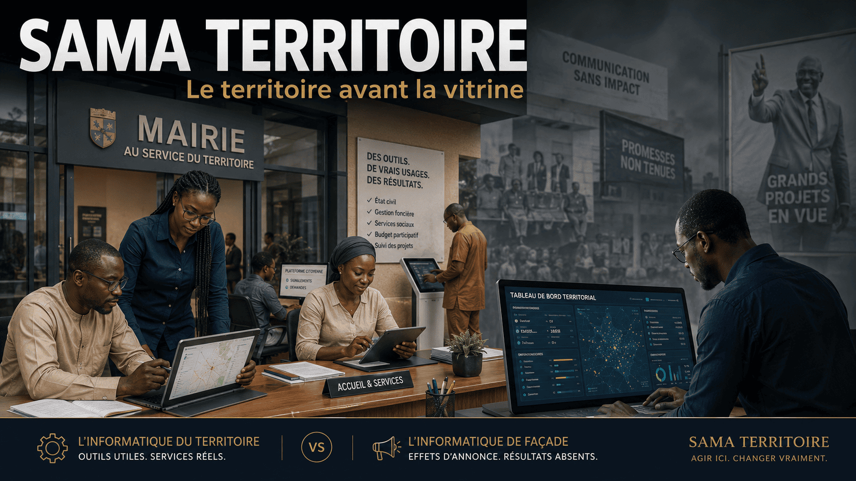 L'informatique du territoire contre l'informatique de facade