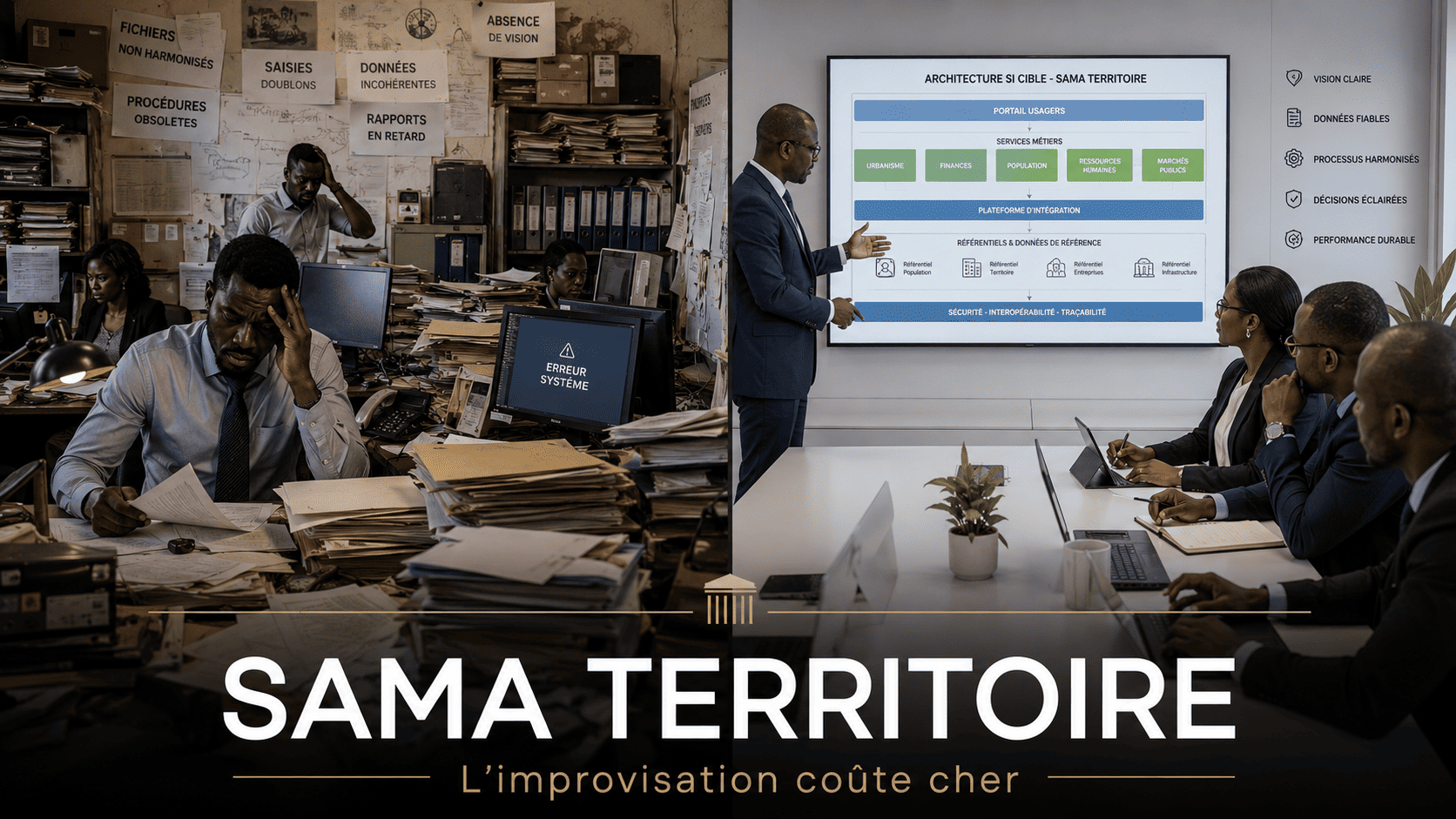 Ce que coute l'improvisation numerique