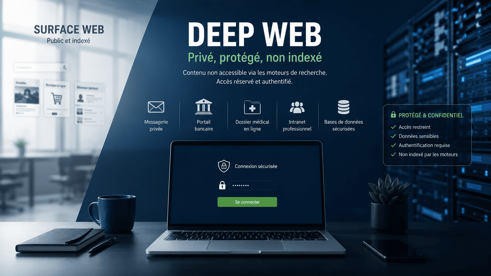 Deep web : ce qui est caché n’est pas forcément criminel
