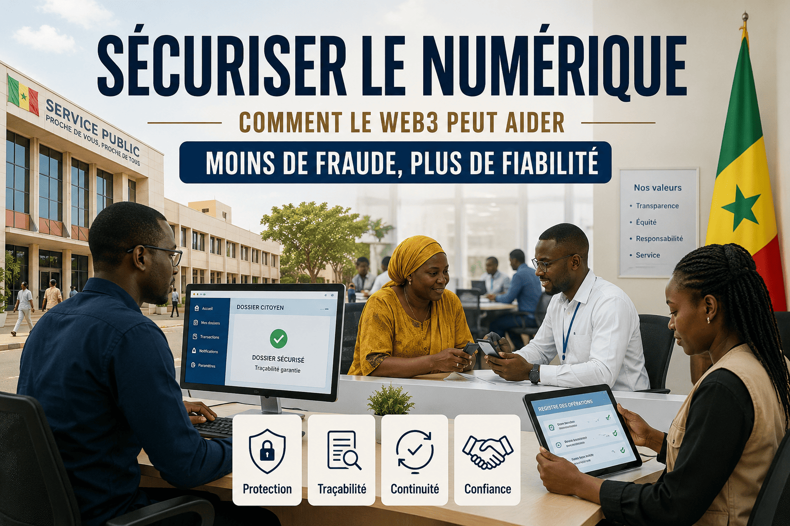 Comment le Web3 peut sécuriser une infrastructure numérique