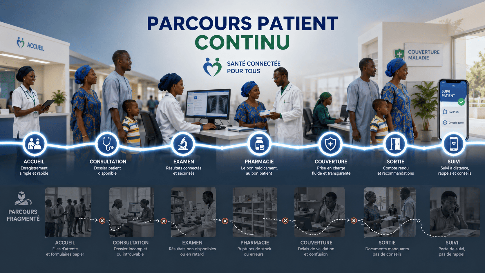 Pourquoi le patient ne doit plus etre perdu entre les structures