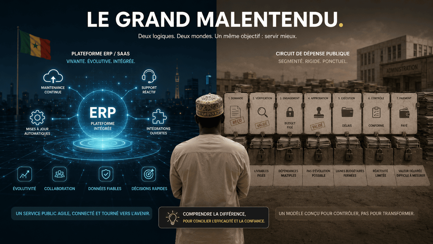 ERP, SaaS, procurement et circuit de la depense : le grand malentendu