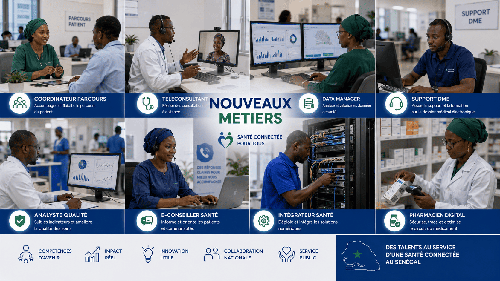 Les nouveaux metiers de la sante digitale ne sont plus une option