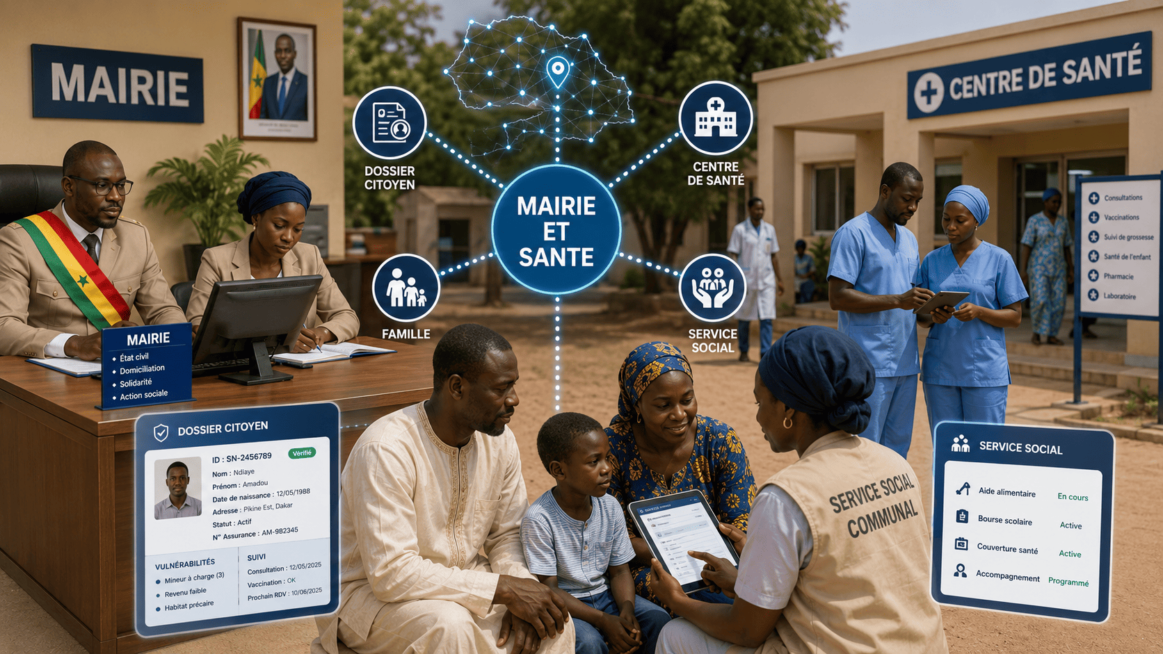 Pourquoi la mairie entre dans la chaine de valeur de la sante