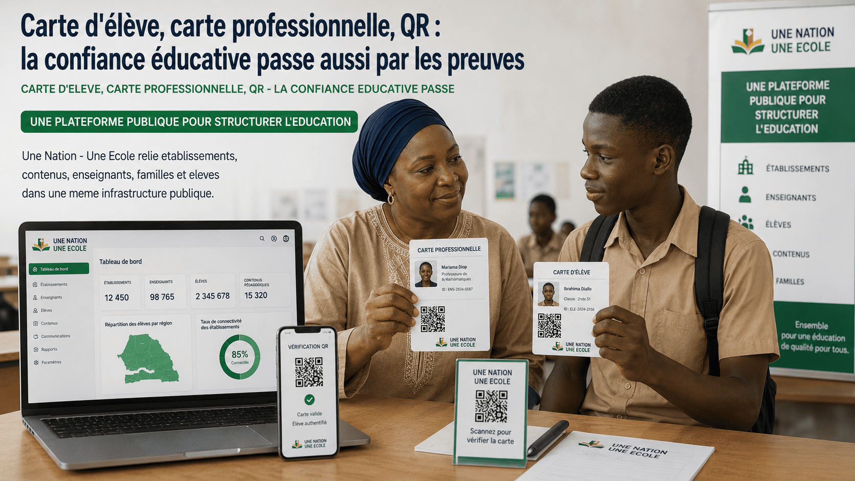 QR, cartes et pages publiques : publier l ecole sans perdre la maitrise des acces